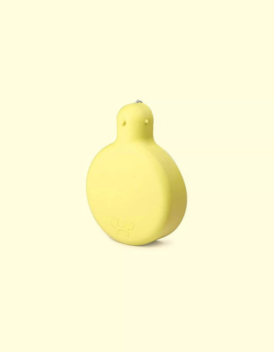 Design travel bottle with anti-drip valve - Yellow