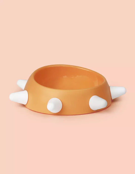 Eco-friendly sloping bowl for dogs